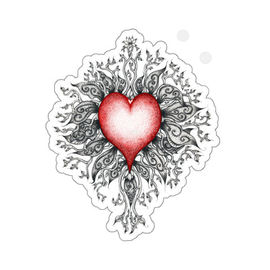 Sacred Heart - Kiss-Cut Stickers