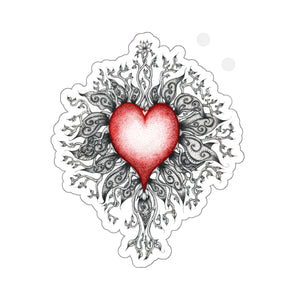 Sacred Heart - Kiss-Cut Stickers