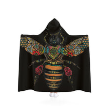 Load image into Gallery viewer, Honeybee Hooded Blanket