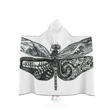 Load image into Gallery viewer, Dragonfly Hooded Blanket