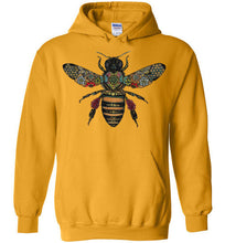 Load image into Gallery viewer, Colored Honeybee - Gildan Heavy Blend Hoodie