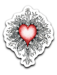 Sacred Heart Sticker – Solwind