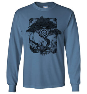 Spiral Tree - Gildan Long Sleeve T-Shirt