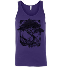 Load image into Gallery viewer, Spiral Tree - Canvas Unisex Tank