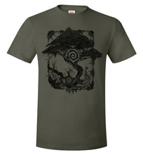 Load image into Gallery viewer, Spiral Tree - Hanes Nano-T T-Shirt