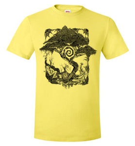 Spiral Tree - Hanes Nano-T T-Shirt