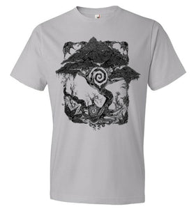 Spiral Tree - Anvil Fashion T-Shirt
