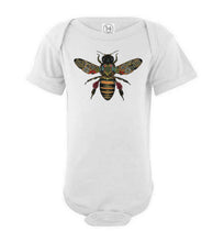 Load image into Gallery viewer, Colored Honeybee - Rabbit Skins Infant Fine Jersey Bodysuit
