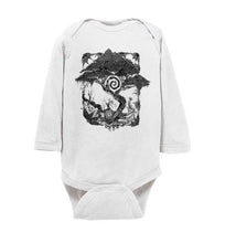 Load image into Gallery viewer, Spiral Tree - Rabbit Skins Infant Long Sleeve Bodysuit